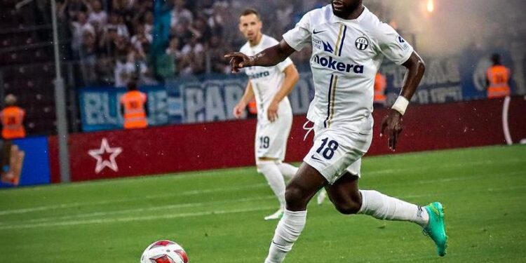 Former Ghana U20 captain Afriyie Barnieh scores for FC Zurich youth team