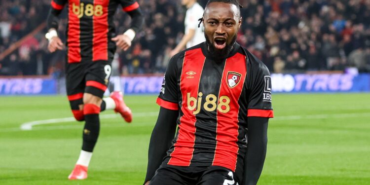 Antoine Semenyo scores to power Bournemouth to victory over Fulham