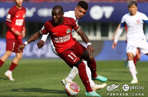 VIDEO: Ghana winger Frank Acheampong strikes as Henan FC stages brilliant comeback win over Qingdao