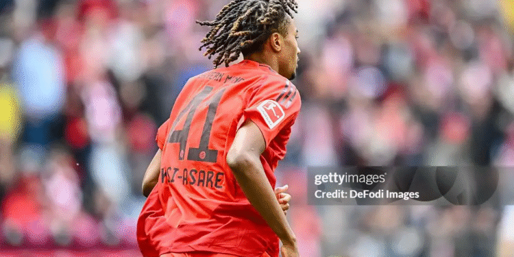 Jonah Kusi-Asare makes Bundesliga debut for Bayern Munich