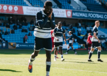 Ghanaian youngster Rafiq Lamptey scores for Millwall