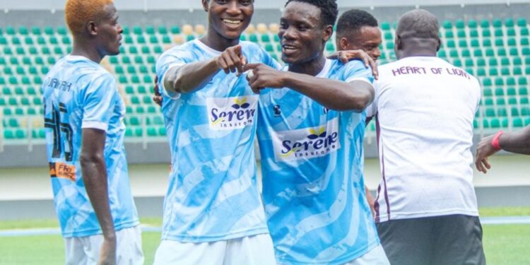 Ghana Premier League: Heart of Lions win on the road