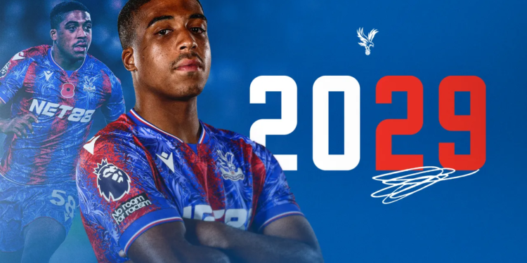 Ghanaian youngster Caleb Kporha signs long-term deal with Crystal Palace until 2029