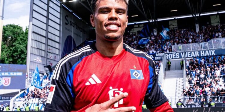 12 Goals, Two Assists: Ransford Yeboah Königsdörffer taking Hamburg back to Bundesliga