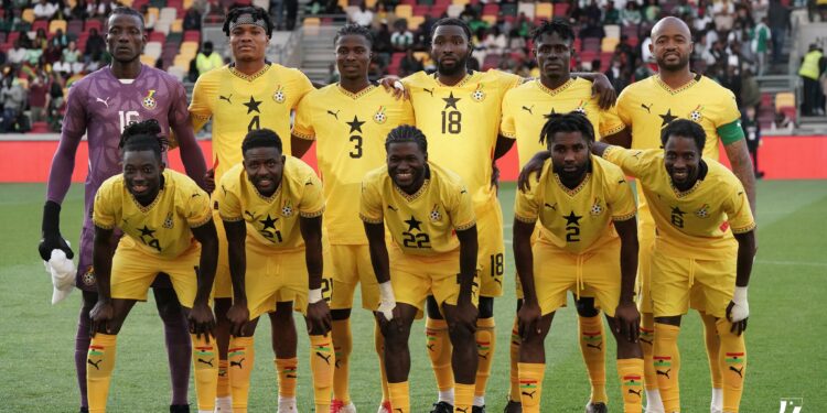 Aaron Essel plays first Ghana game against Nigeria in Unity Cup 2025 in London