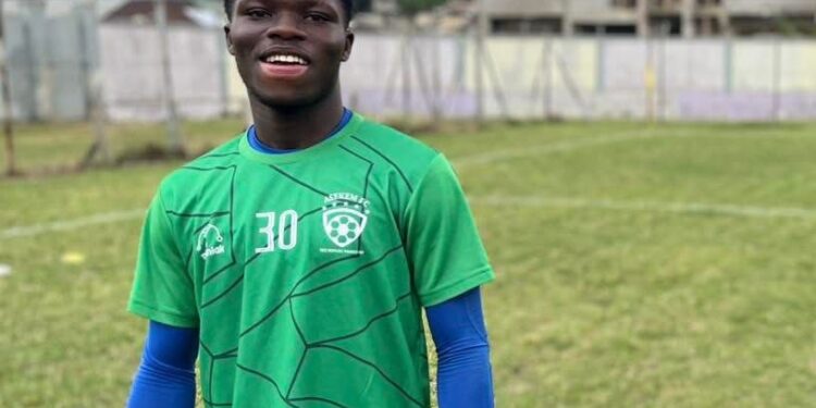 Goalkeeper Peter Baah delivers assist in Asekem FC draw against King Faisal