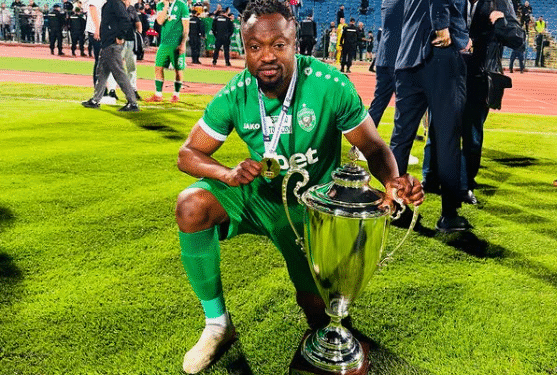 Bernard Tekpetey secures League and Cup double with Ludogorets