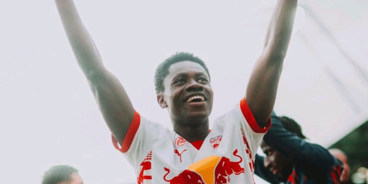 Edmund Baidoo shines with match-winning display for RB Salzburg