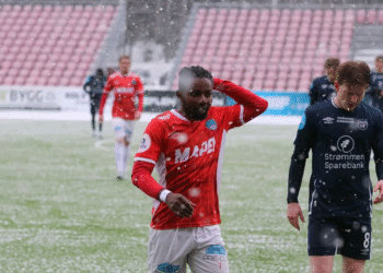 Eric Taylor scores first goal of the season in Norwegian Cup