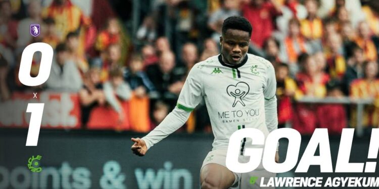 Lawrence Agyekum scores but Cercle Brugge fall 4-2 to Beerschot in Belgian relegation battle