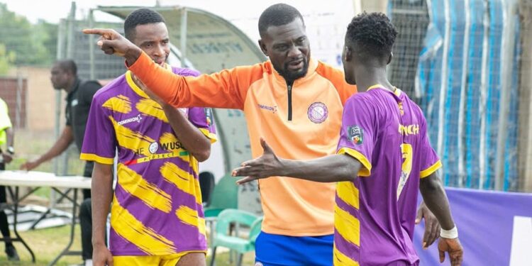 “Just running and scoring” – Vision FC coach Nana Agyemang criticizes GPL style of play