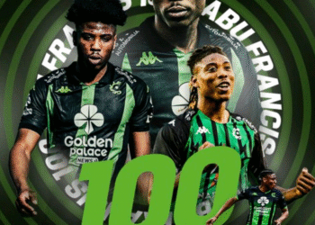 Francis Abu reaches 100 appearances as Cercle Brugge secures Topflight survival