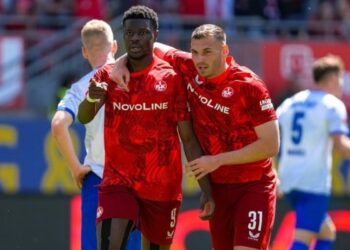Ragnar Ache shines again with 18th goal of the season in Bundesliga 2