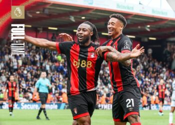 Antoine Semenyo ends season with two goals in Bournemouth’s win over Leicester