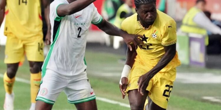 Bonsu Baah impresses in full Black Stars debut despite defeat to Nigeria