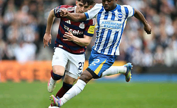 Tariq Lamptey makes injury comeback in Brighton’s game against Newcastle