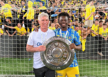 Henry Addo Wins Israeli Premier League title with Maccabi Tel Aviv
