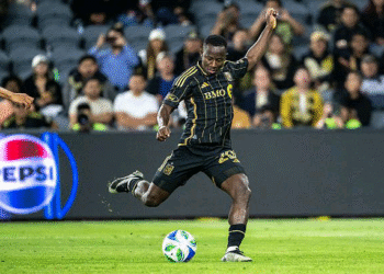 Yaw Yeboah scores first goal for LAFC in dominant win over Seattle Sounders