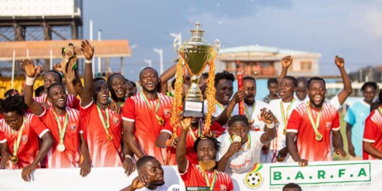 Berekum Arsenal secure Division One return after 2-1 victory over Bectero Sasana
