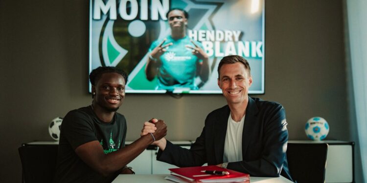 Hannover 96 managing director Marcus Mann pleased with the signing of ‘young talented’ defender Hendry Blank