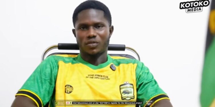 New Kotoko midfielder Hubert Gyau likens his playing Style to PSG and Portuguese star Vitinha