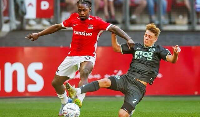 AZ Alkmaar reject €10m bid from Como for Jayden Addai