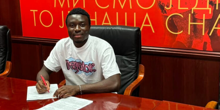 Ghanaian forward Ibrahim Mustapha returns to Serbia with FK Vojvodina