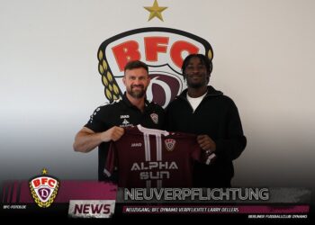 BFC Dynamo confirm signing of Ghanaian defender Larry-Nana Oellers