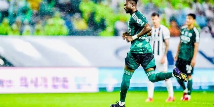 Ghanaian striker Patrick Twumasi plays first game for Jeonbuk in 1-1 draw against FC Seoul