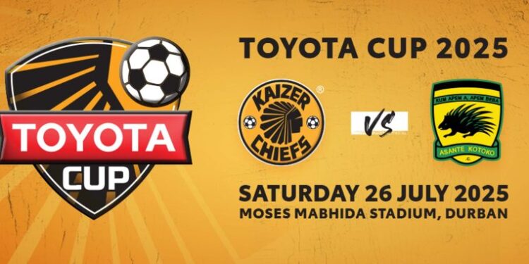 Kotoko to face Kaizer Chiefs in Toyota Cup showdown in Durban