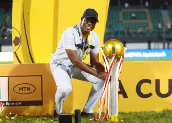 Kotoko captain Frederick Asare celebrates “Special Day” after FA Cup triumph