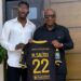 Mohammed Salisu pays courtesy call on president John Mahama, gifts Monaco jersey