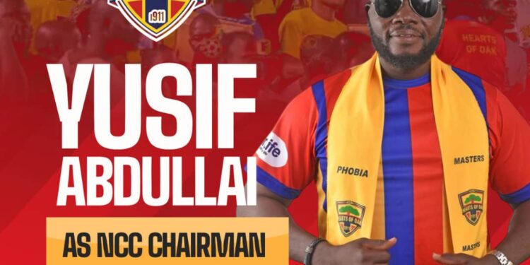 Hearts of Oak: Yussif Abdulai promises to bring Phobia back to life when elected as NCC chairman