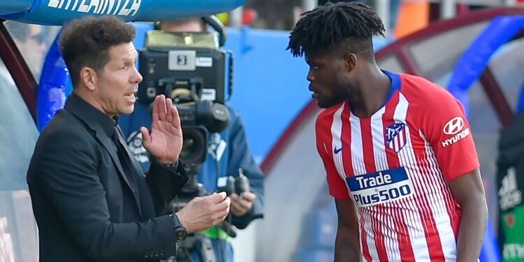 “He brought out the best in me” – Thomas Partey hails Diego Simeone’s influence on his career