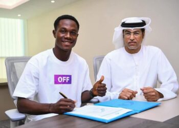 Accra Lions midfield star Jacob Gildas Awoute seals move to UAE side FC Baniyas