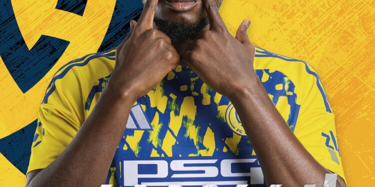 Ghanaian midfielder Cletus Nombil scores in FC Zlín’s opening day win in the Czech league.