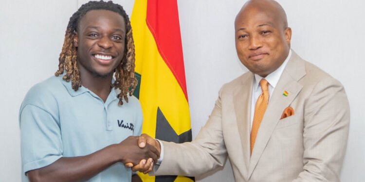 Jeremy Doku receives Ghanaian passport, strengthening ties to his roots