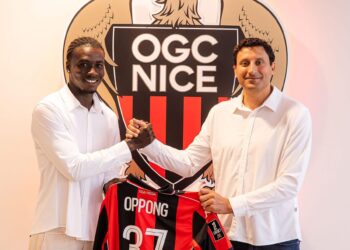 OFFICIAL: Kojo Peprah Oppong signs for OGC Nice