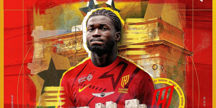 Christopher Bonsu Baah signs for Al Qadsiah in €15m transfer from Genk