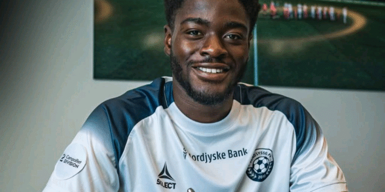 Akwasi Owusu eager to make impact at Danish side Vendsyssel FF