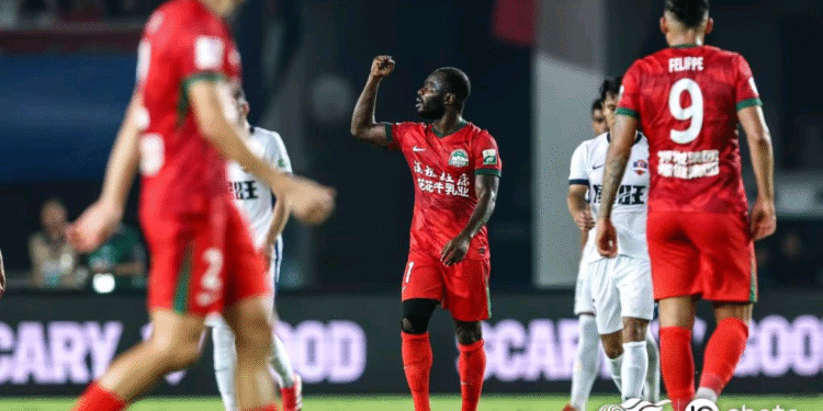 Frank Acheampong named in Chinese Super League Team of the Month for June