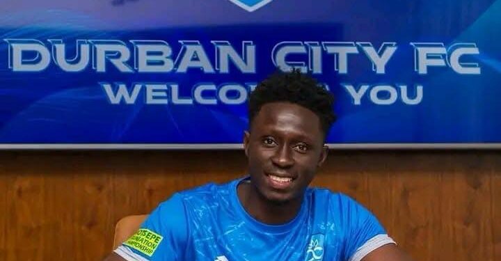 South African side Durban City FC completes signing of Ghanaian goalie Frederick Asare