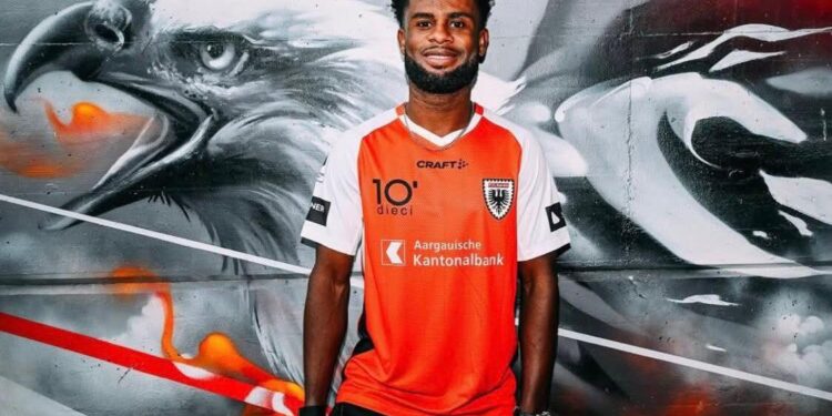 Afriyie Barniel joins Aarau FC on a two-year contract after FC Zurich departure