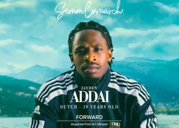 Jayden Addai completes €14M transfer to Como from AZ Alkmaar