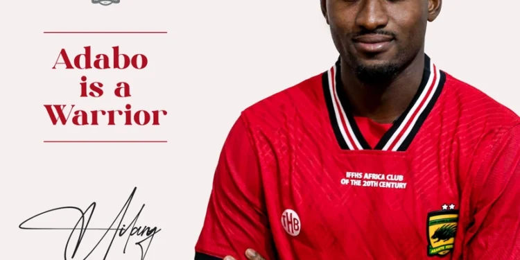 Asante Kotoko completes signing of midfeilder Adabo Completes Move To Kotoko