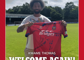 Kwame Thomas returns to Aldershot Town for third spell