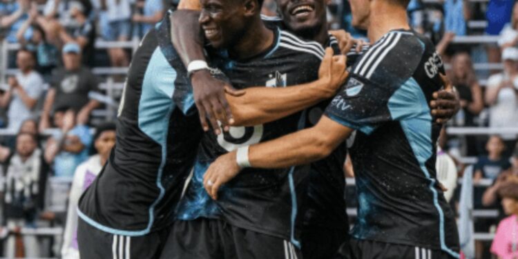 Kelvin Yeboah shines as he scores in Minnesota United’s win over San Jose in MLS clash