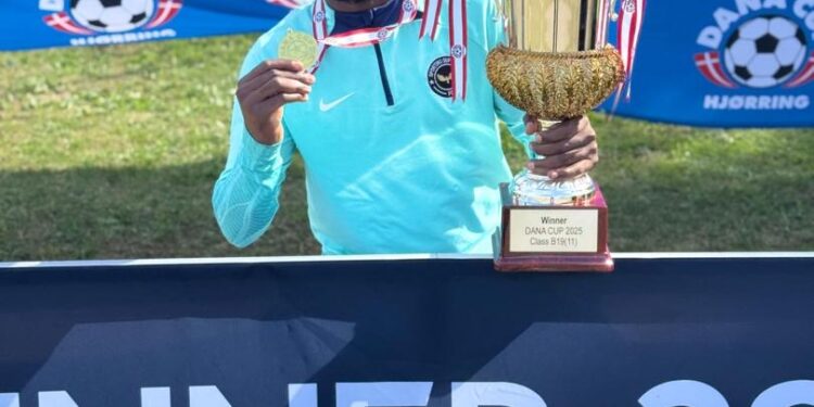 2025 Dana Cup: Ghana’s Awuni Barnabas wins second trophy with Sporting Supreme FC in Nigeria