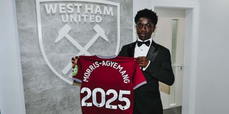Morris-Agyemang promoted to West Ham U18