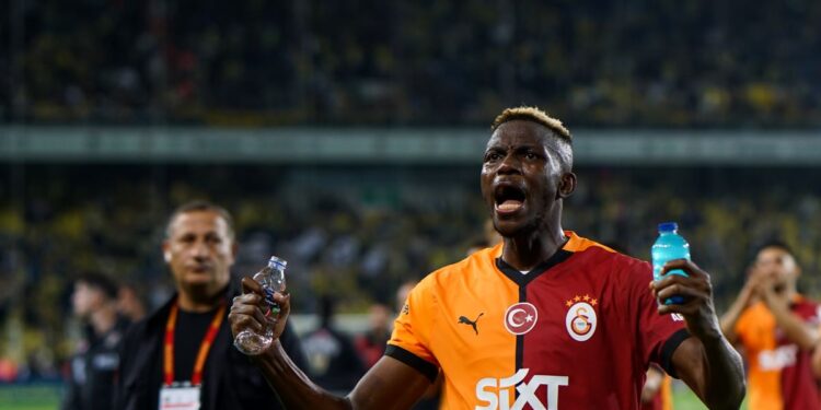 Galatasaray bids €50M for Nigerian striker Victor Osimhen